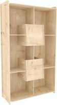 Pastatoma lentyna Kalune Design Pana 875ZNA4646, ąžuolo sp., 138 cm x 83 cm x 27 cm