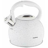 Arbatinukas su švilpuku Klausberg KB-7265, 3 l, balta sp.