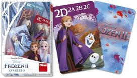 Kortų žaidimas Dino Quartet Frozen II 60596D