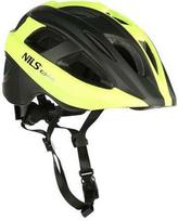 Dviratininkų šalmas Nils Extreme MTV35J, juoda sp./žalia sp., S (48-53 cm)