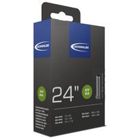 Dviračių padangų kamera Schwalbe AV9A 10419240, guma, juoda sp., 24"