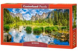 Dėlionė Castorland Yosemite Valley 400362, 68 cm x 138 cm, 4000 vnt., įvairių spalvų
