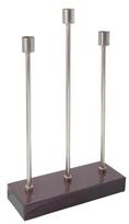 Žvakidė Kayoom Art Deco 325 XQ2CU-DPRP, geležis, 39.5 cm, sidabro sp./violetinė sp.