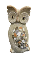 Sodo dekoracija "Pelėda" Besk, 14 cm x 14 cm x 27 cm, įvairių spalvų