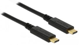Kabelis Delock USB 2.0 C male, USB 2.0 C male, 3 m
