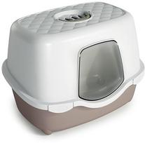 Uždaro tipo kačių tualetas Zolux Chic Indoor Filter 590007VER Assorted, (spalva/dizainas parenkami atsitiktine tvarka), uždaras, 56 cm x 39 cm x 39 cm