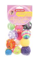 Kamuoliukai Zolux Cat Toy, įvairių spalvų