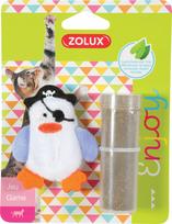 Žaislas katėms su katžole Zolux Enjoy Pirate 580727, balta sp., 0.6 cm