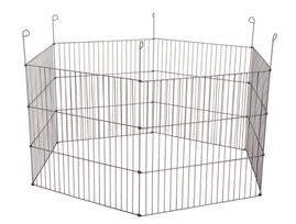 Narvas graužikams Zolux, 120 cm x 120 cm x 61 cm, pilka sp.