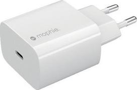 Telefono įkroviklis Mophie MPH049WHT, USB-C, balta sp., 30 W