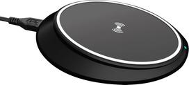 Belaidis įkroviklis Xqisit Wireless Fast Charger, Qi Wireless, juoda sp., 10 W