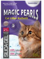 Kačių kraikas Magic Pearls Lavender, silikagelinis, 16 l