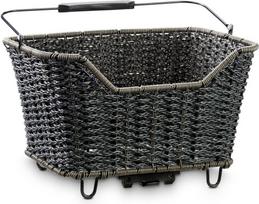 Dviračio krepšys ACID Rear Basket BASK73, plastikas/plienas/pinta medžiaga, juoda sp.