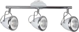 Šviestuvas lubų Spotlight Oliver 5109302, GU10, 3000 °K, 3 x 5.5 W, balta sp./chromo sp.