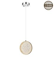 Šviestuvas kabinamas Domoletti Napoli A2378-1, LED, 3000 °K, 1 x 10 W, skaidri sp./aukso sp.