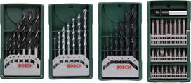 Antgalių ir grąžtų rinkinys Bosch 3 Plus 1 Mini X-Line Set