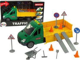 Kelio ženklai Lean Toys Traffic 10430, įvairių spalvų