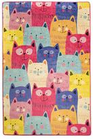 Kilimas Conceptum Hypnose Cats Multi 876CHL1288, įvairių spalvų, 290 cm x 200 cm