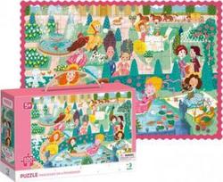 Dėlionė Dodo Princesses On Promenade 481269, 45 cm x 65 cm, 100 vnt., įvairių spalvų