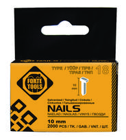 Vinutės Forte Tools F10/2, 10 mm x 1 mm, 2000 vnt.