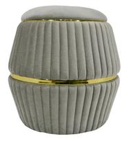 Pufas Kayoom Doric 225 4G3KU-GRN, aukso sp./pilka sp., 51.5 cm x 51.5 cm x 53 cm