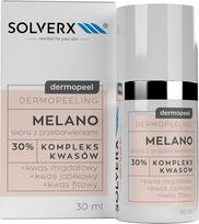 Veido šveitiklis Solverx Melano Dermopeel, 30 ml