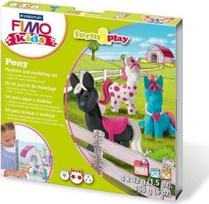 Rinkinys molinių figūrėlių gamybai Staedtler Form&Play Pony, įvairių spalvų, 168 g