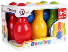 Kėgliai Technok Bowling, 59 cm x 27 cm, įvairių spalvų
