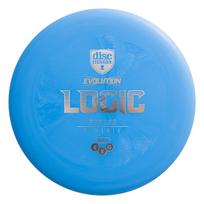 Diskgolfo diskas Discmania Soft Exo Logic Evolution Putter 3/3/0/1, mėlyna sp.