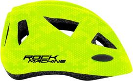 Dviratininkų šalmas vaikams Rock Machine Racer, žalia sp., XS/S
