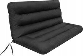 Lauko kėdės pagalvėlė Hobbygarden Ania PH5CZA5, juoda sp., 150 x 110 cm