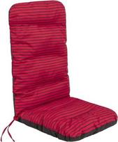 Lauko kėdės pagalvėlė Hobbygarden Basia POBCZP6, raudona sp., 123 x 48 cm