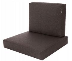 Lauko baldų pagalvių rinkinys Hobbygarden Mia Tech Inari MIABRA8, ruda sp., 40 x 60 cm