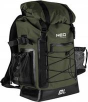 Turistinė kuprinė NEO Hiking 63-131, juoda sp./tamsiai žalia sp., 30 l