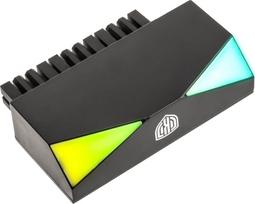 Maitinimo laidas Kolink Core Adept ARGB 24 Pin 24-Pin ATX Male (vyriška), 24-Pin ATX Female (moteriška), 0.1 m, juoda sp.