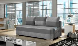 Sofa Atila Sawana 21, Soft 29, pilka sp./tamsiai pilka sp., 92 x 200 cm x 83 cm