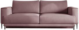 Sofa Dalia Velvetmat 24, rožinė sp., 95 x 260 cm x 90 cm