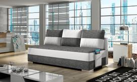 Sofa Atila Berlin 02, Soft 17, pilka sp., 92 x 200 cm x 83 cm