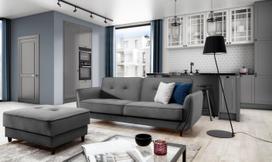 Sofa Bellis Nube 4, pilka sp., 90 x 220 cm x 83 cm