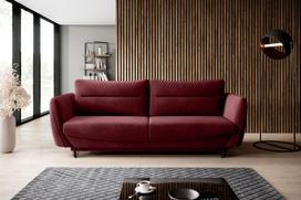 Sofa Silva Loco 25, tamsiai violetinė sp., 90 x 236 cm x 90 cm