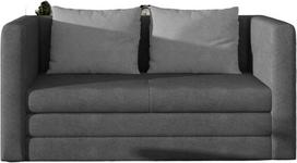 Sofa Neva Soro 93, Soro 83, šviesiai pilka sp./tamsiai pilka sp., 70 x 132 cm x 65 cm