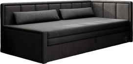 Sofa Fulgeo Poco 4, Poco 10, pilka sp., dešininė, 82 x 214 cm x 77 cm