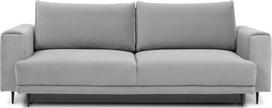 Sofa Dalia Velvetmat 4, pilka sp., 95 x 260 cm x 90 cm
