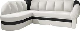 Kampinė sofa Benano Soft 17 & Soft 11, balta sp., kairinė, 180 x 250 cm x 85 cm