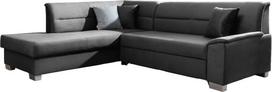 Kampinė sofa Bergen Monolith 97, tamsiai pilka sp., kairinė, 208 x 250 cm x 87 cm