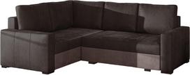 Kampinė sofa Corona Monolith 29, Monolith 09, ruda sp./tamsiai ruda sp., kairinė, 162 x 235 cm x 90 cm