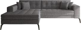 Kampinė sofa Solange Berlin 01, pilka sp., kairinė, 292 x 196 cm x 80 cm