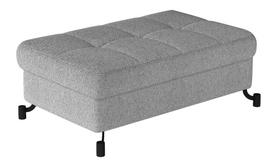 Pufas Lorelle Grande 81, pilka sp./šviesiai pilka sp., 70 cm x 100 cm x 45 cm