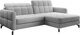 Kampinė sofa Lorelle Paros 05, pilka sp., dešininė, 160 x 225 cm x 105 cm