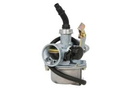 Karbiuratorius IP000390 (4T, Mechaninė droselinė sklendė valdoma trosu, kaklelio skersmuo 17mm) Tinka: CHIŃSKI SKUTER/MOPED/MOTOROWER/ATV